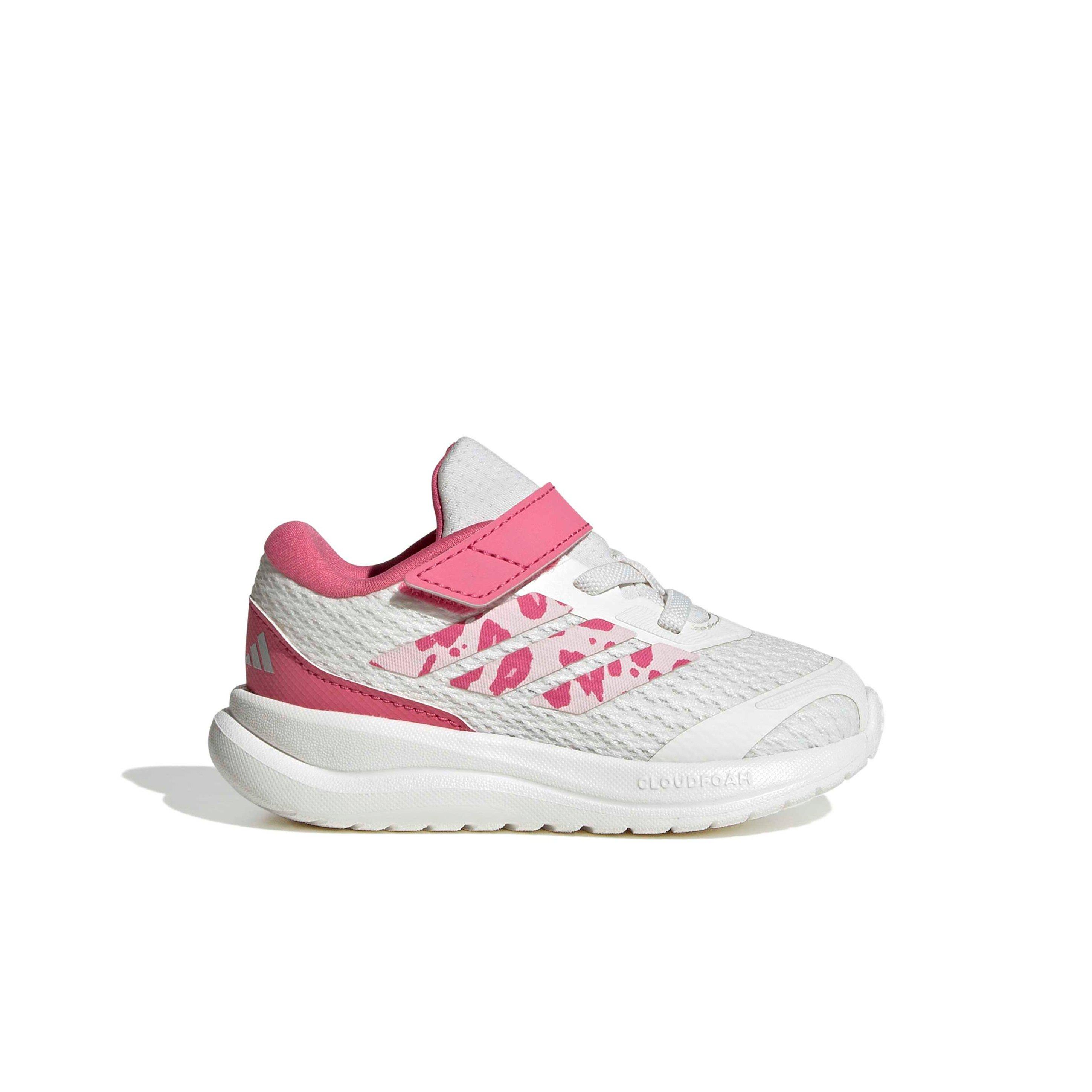 adidas Runfalcon 6 "Core White/Distilled Pink/Pink Fusion" Infant Girls' Running Shoe - WHITE/PINK/PINK